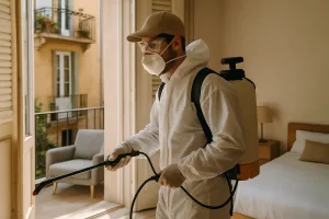 Quel est le protocole désinsectisation pour Airbnb et locations saisonnières ?